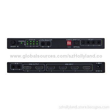 4K HDMI Matrixes, 4-in-2 Out with ARC Function
